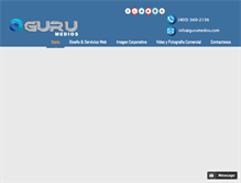 Tablet Screenshot of gurumedios.com